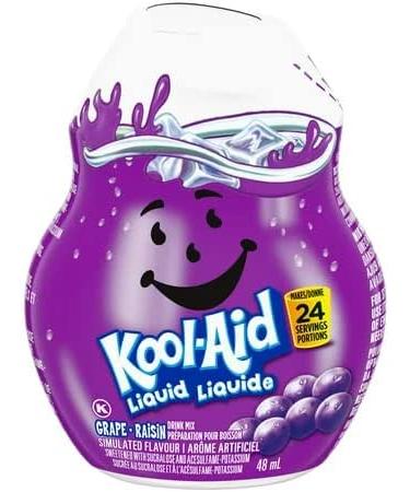 Fruit Flavoured Liquid Drink Mix Variety Pack. Includes (4) Kool-Aid Liquid Drink Mix Bottles (48g per) - Orange Grape Cherry Tropical Punch (48g per bottle) with Water Cooler Trivia Game by BIG MAPLE . Enjoy with your Drink. Rehydrate Water Flavour Enhan - Buy Online on GoSupps.com