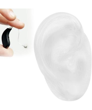 Silicone Ear Model for Display & Ear Impression Practice - Realistic Artificial Right Ear for Prosthetic Head - Buy Online on GoSupps.com