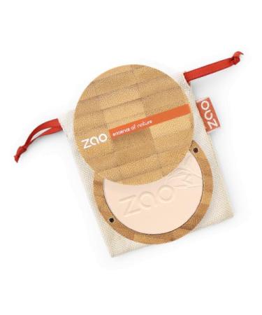 Buy Zao Vegan Compact Powder 9g - Natural Opaque & Mattifying Makeup - Refill No. 306 Porcelain | Eco-Friendly Cosmetics - Buy Online on GoSupps.com