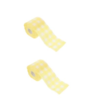 Beavorty 2 Rolls Beauty Salon U-shaped Pillow U-shaped Nail Pillow Cotton Nail Polish Pads Nail Polish Remover Nail Polish Wipes Lash Extension Supplies Cotton Wipes Lash Bed Pure Cotton