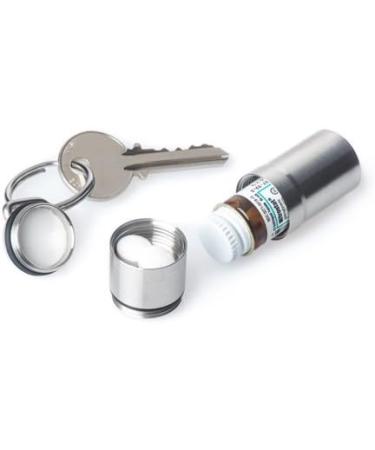 Buy GUS Pairamedic Pill Fob - USA Made Stainless Steel Keychain Pill Holder for Aspirin & Nitro - Buy Online on GoSupps.com