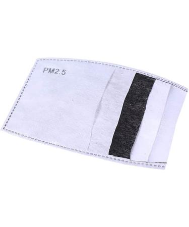 PM2.5 Face Mask Filters with Activated Carbon - 5 Layers for Long-Lasting Protection | Ideal for Work, Offices, Homes and Outdoor Activities | Charcoal Filter, Not Paper - Buy Online on GoSupps.com