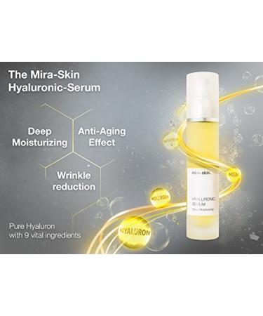 Mira-Skin - Hyaluronic Acid Serum (Tightens and Softens Skin) - Buy Online on GoSupps.com