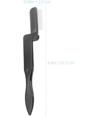 FRCOLOR Foldable Brush Steel Combs Practical Tools Teeth Women Separator Eyebrow Protable and Up Travel Folding Lash Define Grooming Shaping Beauty Portable Girl Multifunctional Eyelashes - Buy Online on GoSupps.com