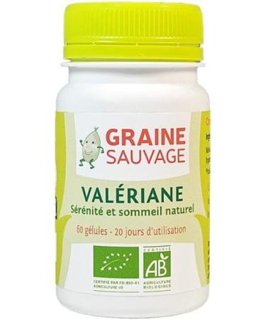 Organic Valerian - 60 capsules - Relaxation and sleep - Buy Online on GoSupps.com