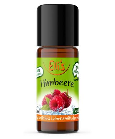 Ellis flavors raspberry natural food aroma |Aroma concentrate from 100 % vegan and natural origin |For dishes & drinks |10 ml