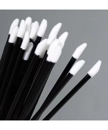 100 disposable lip brushes lip brush disposable lip brush applicator lip brush perfect makeup kit black - Buy Online on GoSupps.com