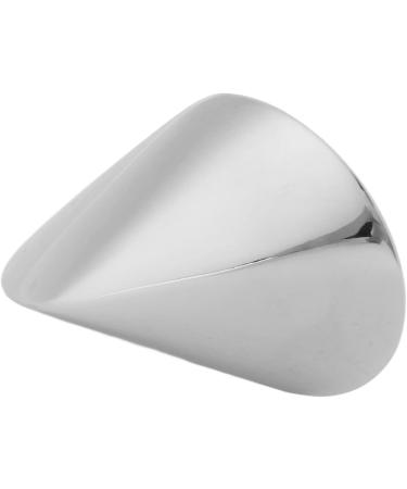 Verdant Touch Stress Reduction Massage Balls - Stainless Steel Hand Exercise Tool for Health & Relaxation | Geometrically Curved 180g - Buy Online on GoSupps.com