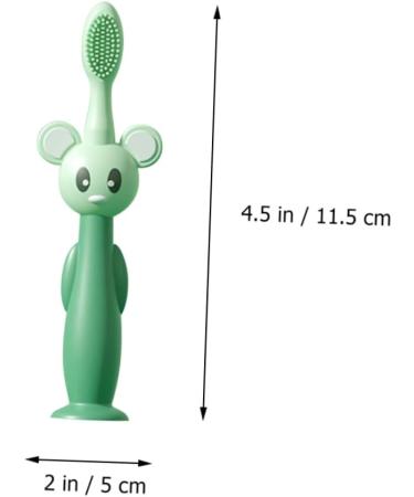 FRCOLOR 3 Sets Silicone Toothbrush Set | Extra Soft Baby Toothbrushes for Newborns & Infants - Perfect Bristle Comfort - Buy Online on GoSupps.com