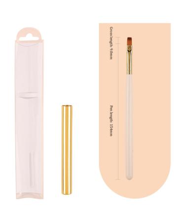 Japanese White Gold Rod Nail Pen Set - 12 Sizes Nail Brush Pen Set for Manicure