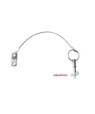 4 Pack 1/4 Quick Release Pins with Lanyard - Full 316 Stainless Steel Marine Hardware - Buy Online on GoSupps.com