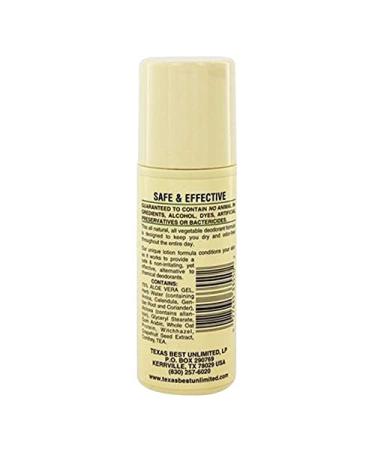 Alvera All Natural Roll-On Deodorant - Aloe Unscented 3 oz | Eco-Friendly & Long-Lasting | International Shipping Available - Buy Online on GoSupps.com