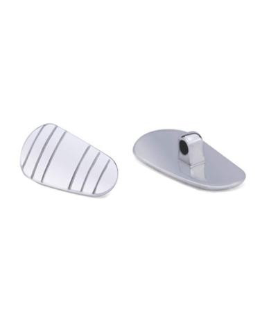 Babesa glasses pads non-slip nose pads silicone nasal pillows 1 pair of glasses pads non-slip nose pads glasses pads nasal pads silver