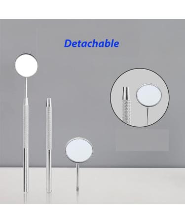 Stainless Steel Tooth Mirror for Dental Hygiene | Anti-Fog Dental Inspection Tool | Durable Dentist Equipment for Teeth Cleaning - Buy Online on GoSupps.com