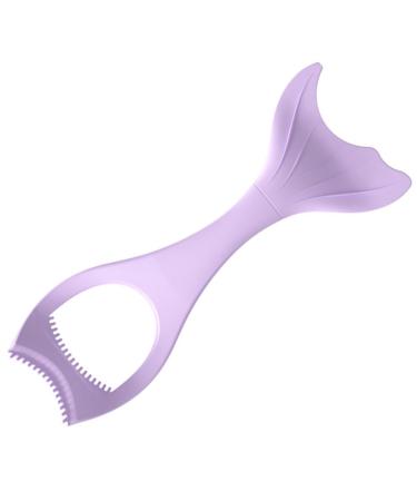 WOFASHPURET Makeup Applicator Mascara Brush Daily Use Eyeliner Tool Lash Tools Makeup Eye Cosmetics Tools Make up Fake Eyelashes 15X5.7CM Violet