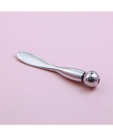 Diamond Eye Cream Massager & Applicator | Double-Headed Silver Tool for Optimal Eye Care - Buy Online on GoSupps.com
