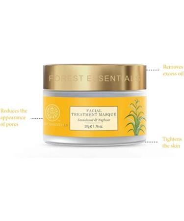 Forest Essentials Mysore Sandalwood and Nagkesar Facial Treatment Masque 50g - Buy Online on GoSupps.com