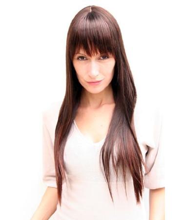 WIG ME UP - LA033-2T33B wig brown mix long straight