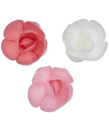 Buy Cake Company Sugar Flower Bouquet - 1 Pink Rose & Medium 40mm Assorted Roses - Ideal for Cake Decorating | International Shipping - Buy Online on GoSupps.com