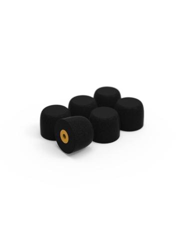 Flare Earfoams Memory Foam Replacement Earplugs for Isolate Mini Ear Protectors Medium 3 x Pairs