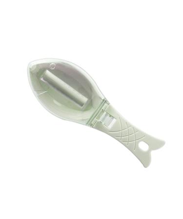 Yardwe 2st Fischhaut cleaner ergonomic grip design scraper for fish scales saw tooth made of stainless steel fish scale remover fishing brush fish scale brush human body image 2 16*5.5cm