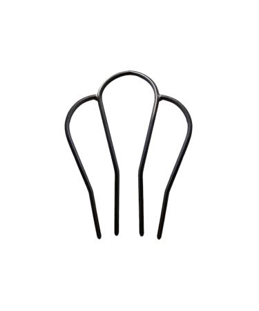 New 2025 4 Jewelry Teeth Combs Black Metal Hairpins Hair Wear Vintage Barrettes Hair Accessories Findings Hair Clips Jewelry Styling Accessories Jewelry Fashion Accessories Creative Gift