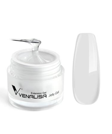 VENALISA Builder Nail Gel 50ml Clear Hard Gel for Nails Extension Gel Nail Polish Jelly Strengthener Gel Polygel Nail Art Manicure