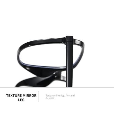 PARWANA Blue Light Blocking Readers | Oversized +250 Presbyopic Glasses | Anti-UV Square Flat Light Mirror in Pink - Shop Now - Buy Online on GoSupps.com