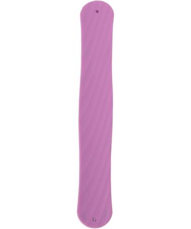 Silicone Slap Hair Comb Compact Detangling Silicone Slap Bracelet Comb Knot Versatile for Salon (Purple) - Buy Online on GoSupps.com