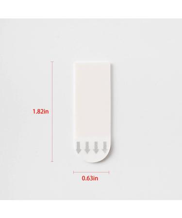 72 Small Refill Strips  Damage Free Hanging Wall Adhesive Strips for Indoor Wall Hooks  Wall Hanging Strips for Holiday Posters and Decorations  Water-Resistant Removable Double Sided Adhesive Strips - Buy Online on GoSupps.com