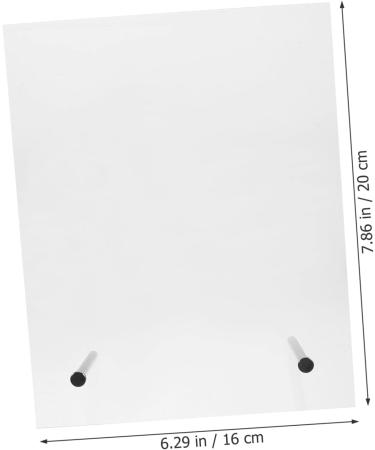 FOMIYES nail display board nail display chart nail tech accessories salon nail color board nail practice nail polish stand fake nail display stand Work exhibition board Acrylic magnetic Transparent - Buy Online on GoSupps.com