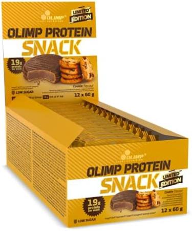 Olimp Olimp Protein Snack (12 x 60 g) - Cookie - Buy Online on GoSupps.com