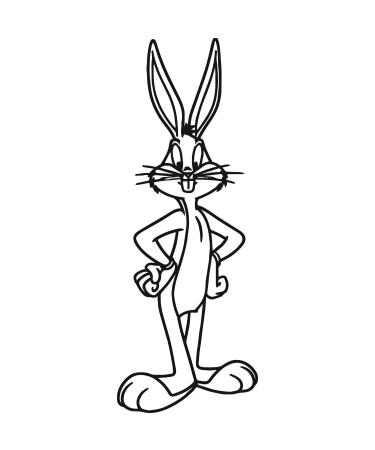 Inkbox Temporary Tattoos  Semi-Permanent Tattoo  One Premium Easy Long Lasting  Water-Resistant Temp Tattoo with For Now Ink - Lasts 1-2 Weeks  Looney Tunes - Bugs Bunny  3x3