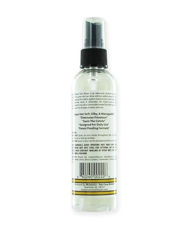 Mango Scented Hair Sheen Spray for All Hair 4 oz | Alcohol-Free Hair Shine Spray for Natural & Chemically Treated Hair | Hydrating Hair Oil Spray for Dry Damaged Hair. - Buy Online on GoSupps.com