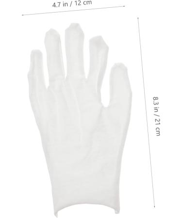 Ipetboom 15 Pairs Overnight Moisture Gloves Cotton Gloves Stretchable Cloth Gloves Hydrating Gloves Womens Gloves Winter Hand Spa Winter Gloves Cutting Miss Moisturizing Mask White - Buy Online on GoSupps.com