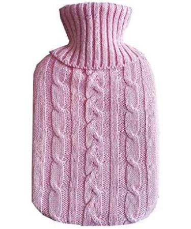 MAIES 2000ml Large Hot Water Bottle | Knitted Cover | Removable & Cold Resistant | Heat Keep Warm for Comfort - International Shipping Available - Buy Online on GoSupps.com