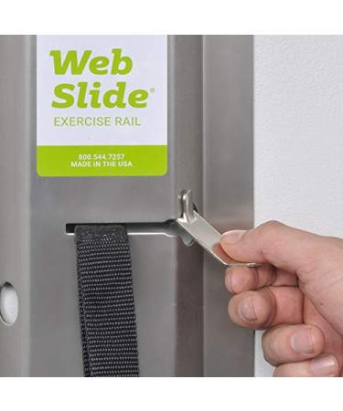 Web Slide Exercise Rail- Zinc Plated Single Rail | Improve Fitness at Home - Buy Online on GoSupps.com
