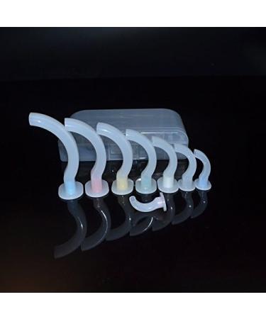 8-Piece Disposable Oral Airway Tube Set in Plastic Case for First Aid Kit by ELYSAID - Buy Online on GoSupps.com