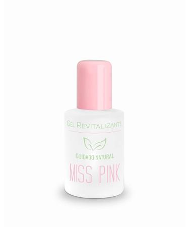 Miss Pink Natural Line Revitalizing Nail Gel - For Regeneration & Nail Health - No.14-10ml Clear