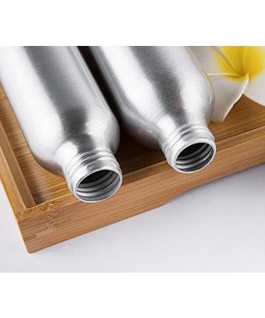 Xumin 3-Pack 30ml Fine Spray Bottles - Silver Aluminum Toner & Makeup Atomizers with Nozzle & Lid | High-Quality Travel & Cosmetics Holder - Buy Online on GoSupps.com