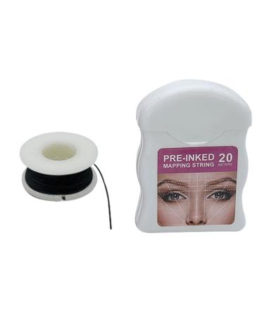 Best Eyebrow Mapping String | Pre-Colored Microblading Line Thread for Designers - Black - Buy Online on GoSupps.com