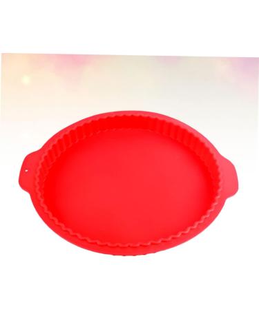 MAGICLULU 1pc Silicone Baking Bread Baking Pan Round Cookie Cookie Cutters Silicone Molds Cake Shop Muffin Top Pans Silicone Mold for Cake Round Cake Pans Chocolate Birthday Cake 31 X28.5CM Red - Buy Online on GoSupps.com