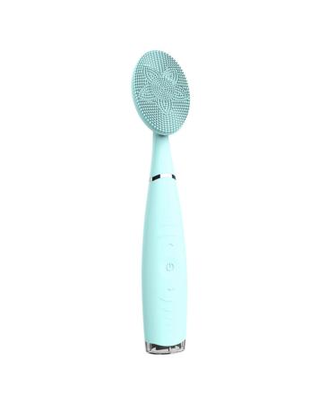 Housoutil Silicone Electric Facial Cleanser Face Washing Instrument Electric Washing Machine Portable Skincare Device Face Cleansing Brush Device Massagers Electric Deep Cleaning