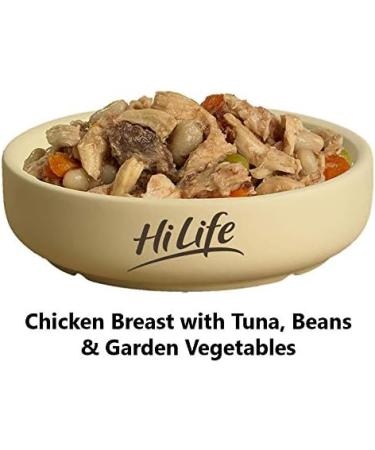 HILIFE it's only natural - Luxury Chicken & Tuna Wet Dog Food - 100% Natural Grain Free - 15 Pouches x 100g - Buy Online on GoSupps.com