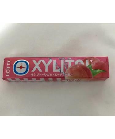 LOTTE XYLITOL Japanese Chewing Gum Peach Flavour (Pack of 3) - Buy Online on GoSupps.com