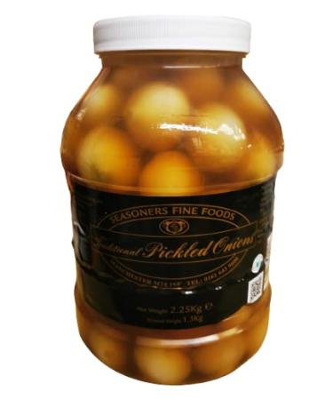Seasoners Traditional Pickled Onions 2.25kg - Buy Online on GoSupps.com