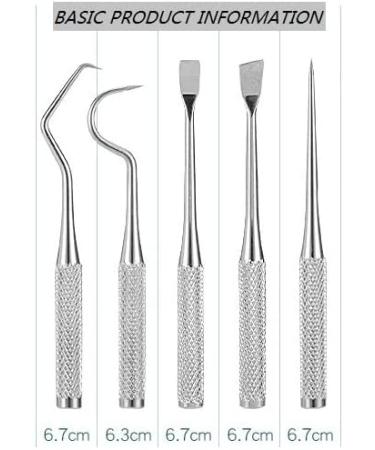 5-Pack Reusable Stainless Steel Toothpick Cartridge | Portable Dental Care Kit & Tooth Cleaner | Eco-Friendly Metal Toothpicks - Buy Online on GoSupps.com