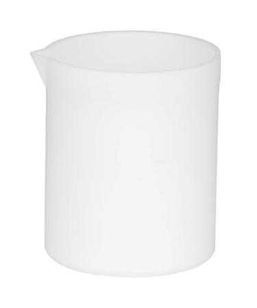 Cyllde Agatige Cup Acid and Base Resistant Cup NonSticky White Cup Measuring Cup with High Lubrication for Accurate Measurements50ML