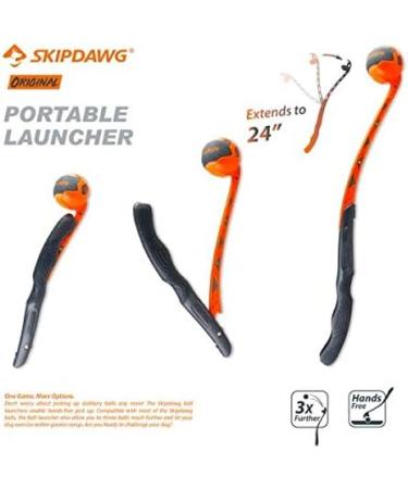 Buy SKIPDAWG Ball Slingshot Ultimate Dog Toy Launcher with Tennis Ball for Fun & Exercise International Shipping Available - Buy Online on GoSupps.com