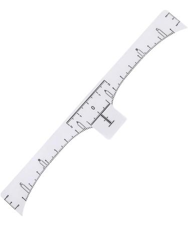 100pcs Disposable Eyebrow Ruler Professional Eyebrow Ruler Eyebrow Shaper Ruler Portable Caliper - Buy Online on GoSupps.com